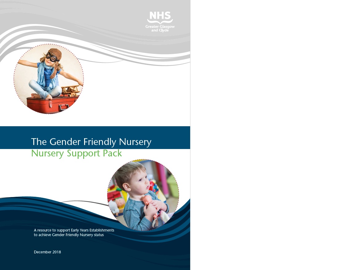 This is an image of the Gender Friendly Nursery Nursery Support Pack front cover.