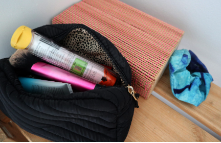 Epipen in make-up bag / pencil case