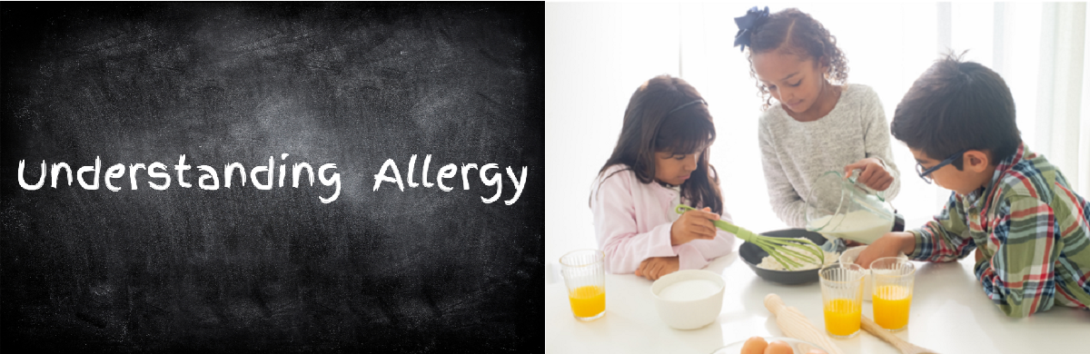 Understanding Allergy - children cooking