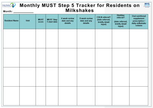 Image of MUST tracker tool