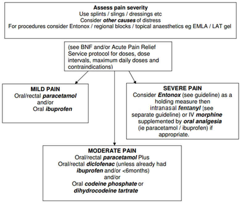 Pain assessment algorithm