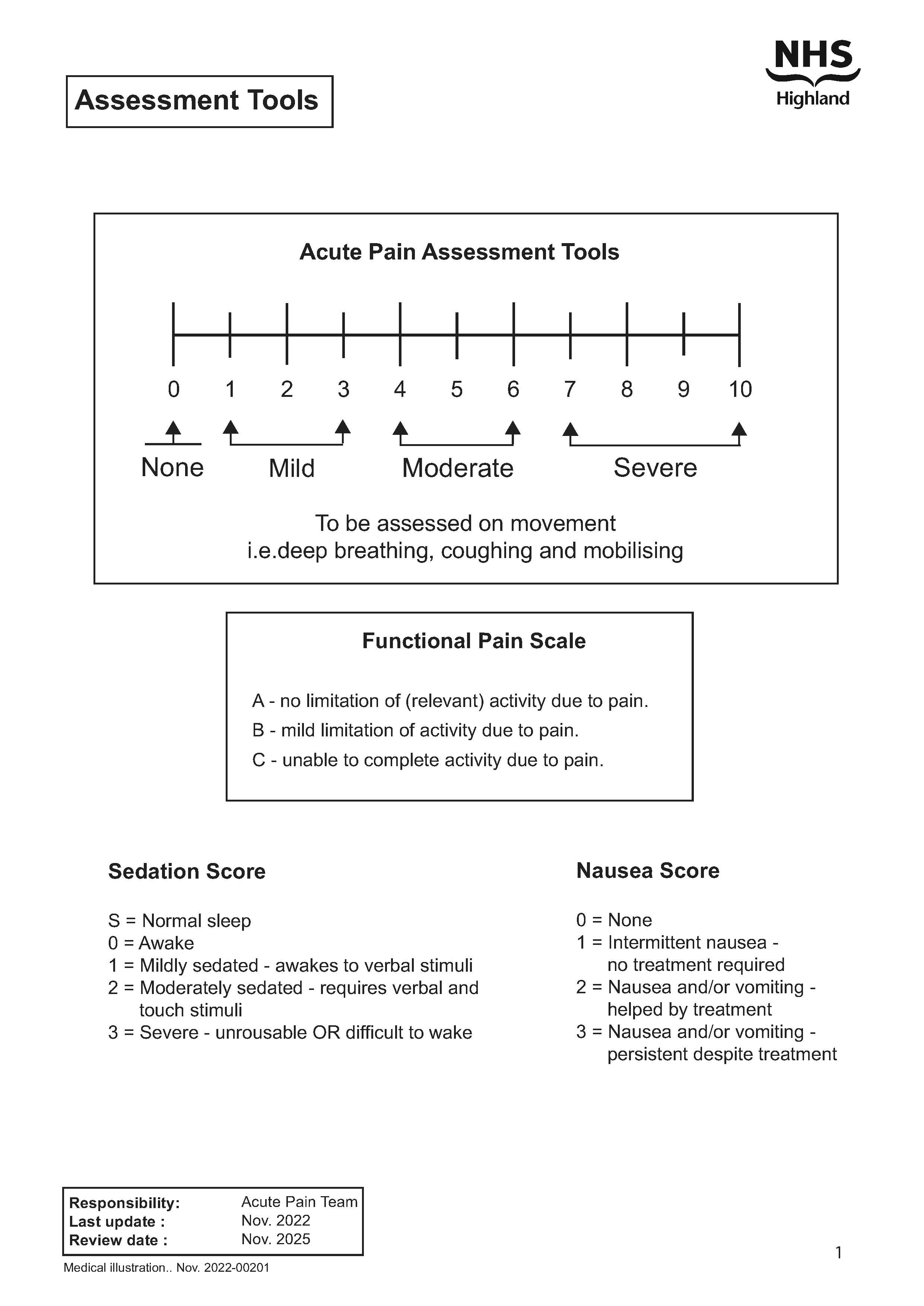 pain assessment assignment