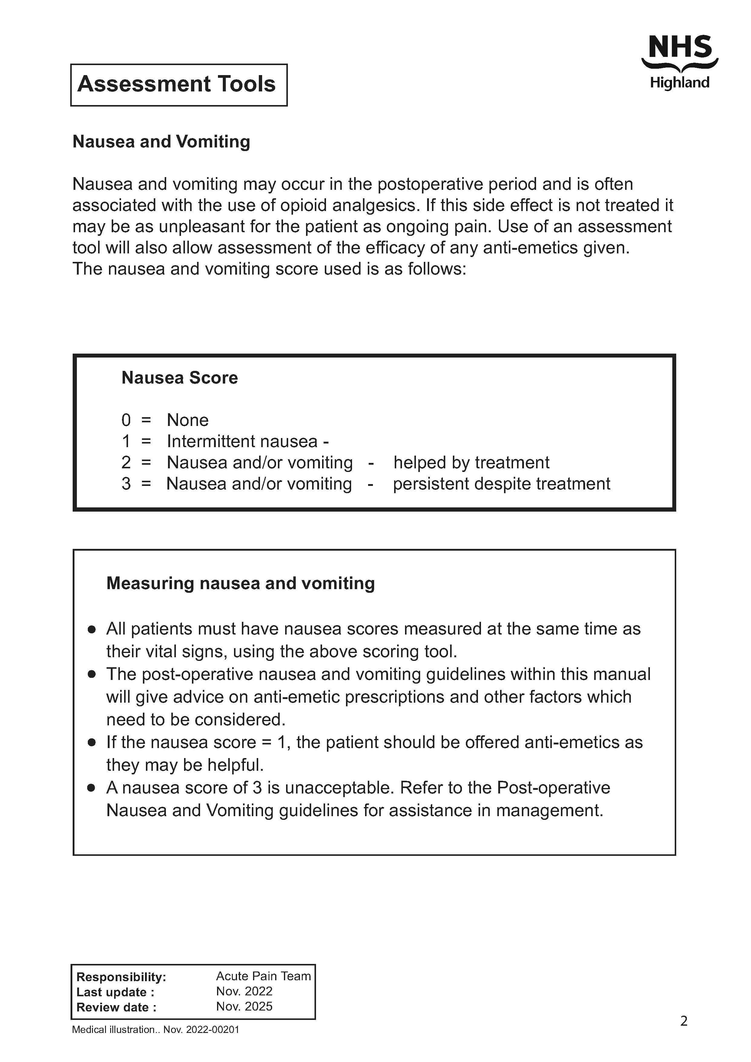 Pain Assessment Guidelines Right Decisions